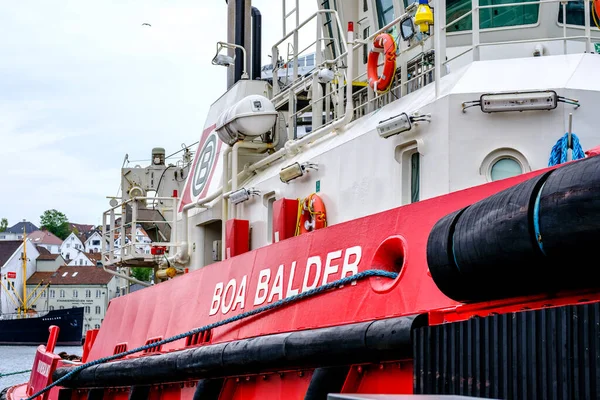 Stavanger Rogaland Norge Maj 2023 Boa Balder Arbetar Bogserbåt Förtöjd — Stockfoto
