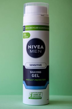 Londra İngiltere, 11 Nisan 2025, Nivea Erkekler İnsansız Traş Jeli