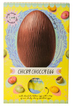 Londra İngiltere, 14 Nisan 2025, Marks ve Spencer Chicky Paskalya Yumurtası