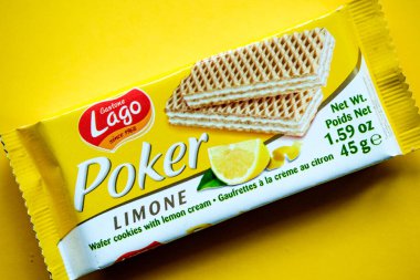 Londra İngiltere, 24 Nisan 2025, Poker Limonu Kremalı Bisküviler