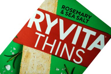 Londra İngiltere, 16 Mayıs 2025, Ryvita Kraker veya Bisküvi Paketi
