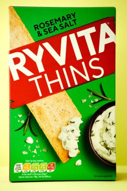 Londra İngiltere, 16 Mayıs 2025, Ryvita Kraker veya Bisküvi Paketi