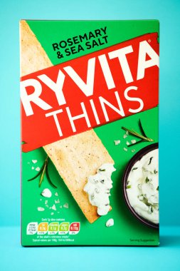 Londra İngiltere, 16 Mayıs 2025, Ryvita Kraker veya Bisküvi Paketi