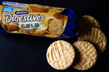 Londra İngiltere, 29 Mayıs 2025, Bir paket McVities Sindirim Sistemi 