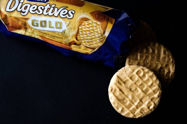 Londra İngiltere, 29 Mayıs 2025, Bir paket McVities Sindirim Sistemi 