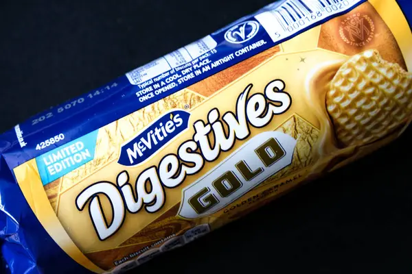 Londra İngiltere, 29 Mayıs 2025, Bir paket McVities Sindirim Sistemi 