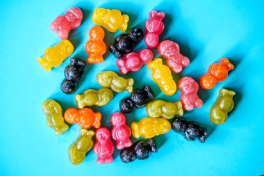 Londra İngiltere, 30 Mayıs 2025, Fruit Flavoured Soft Jelly Babies