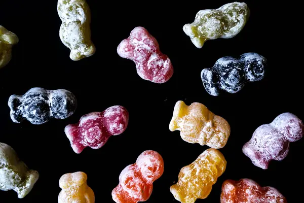 Londra İngiltere, 30 Mayıs 2025, Fruit Flavoured Soft Jelly Babies