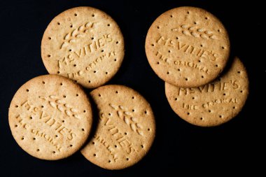 Londra İngiltere, Haziran 02 2025, İngiliz Favori McVities Sindirim Bisküvileri