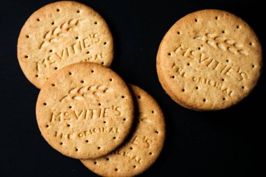 Londra İngiltere, Haziran 02 2025, İngiliz Favori McVities Sindirim Bisküvileri