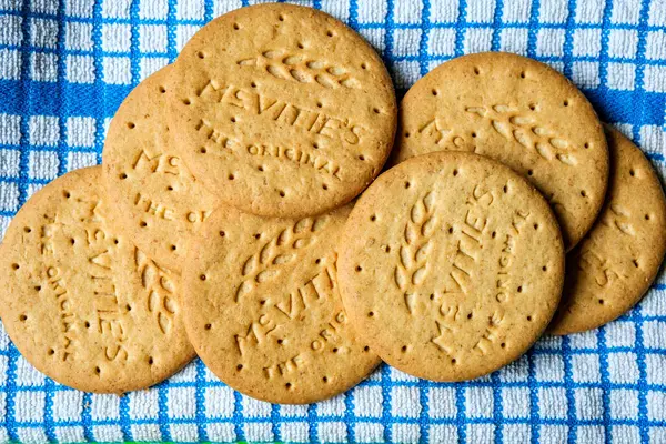 Londra İngiltere, Haziran 02 2025, İngiliz Favori McVities Sindirim Bisküvileri