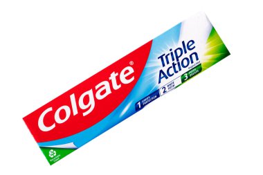 Londra İngiltere, 11 Haziran 2025, Oral Hijyen için Colgate Üçlü Diş macunu