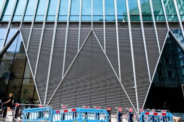Victoria London UK, 17 Haziran 2025, Modern Mimari Tasarım Yüksek Binalar Dış mimarisi 