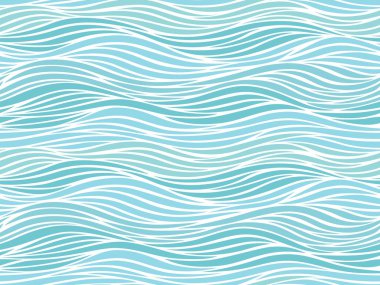 Abstract blue texture. Background template of water, sea, aqua, ocean, river, or mountain. doodle Flat vector illustration design clipart