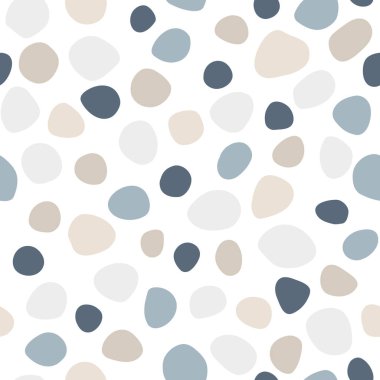 Noktalı, soyut, pürüzsüz desen