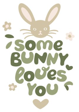 Sevimli tavşancığın duygularından bahsettiği tebrik kartı.