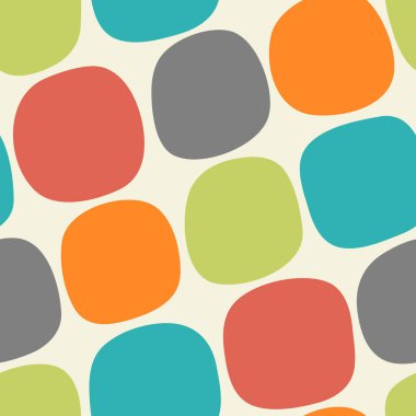 Yuvarlak benekli soyut renksiz desen