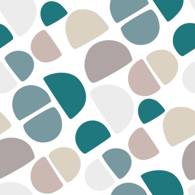 Soyut geometrik dikişsiz desen