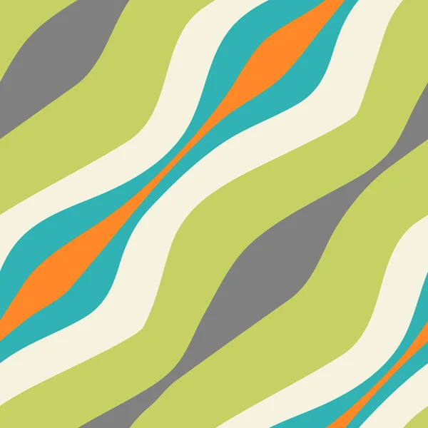 Modèle Sans Couture Coloré Abstrait Avec Des Rayures Diagonales — Image vectorielle