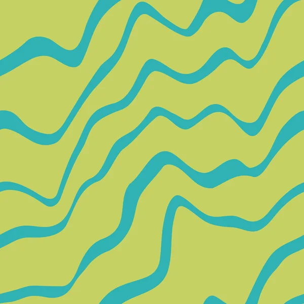 Patrón Sin Costura Colorido Abstracto Con Líneas Diagonales Onduladas — Archivo Imágenes Vectoriales
