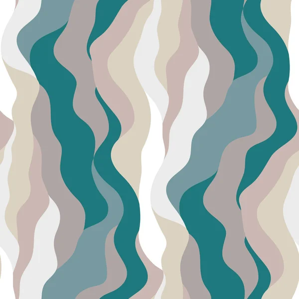 波状線を用いたシームレスなパターン ロイヤリティフリーのストックイラスト