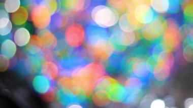 Renkli bokeh, kamera dokuya daldırma, giysi öğeleri