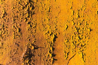 Paslı eski demir turuncu rengin dokusu, arkaplan