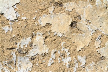 Eski kil duvarın dokusu, bahar mevsimi