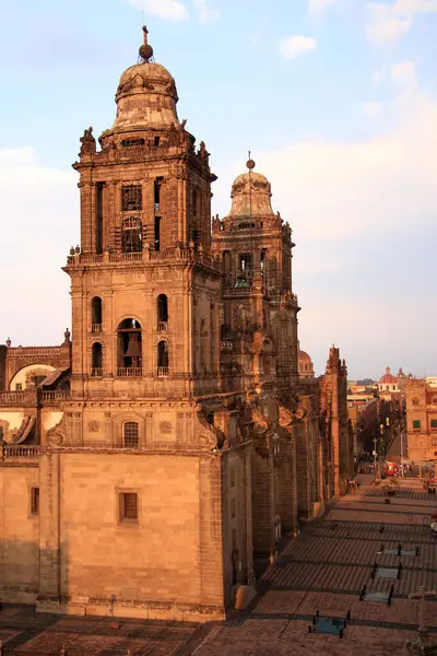 stock image MEXICO, MEXICO CITY  APRIL 15: One of the first cathedrals built in the Americas, the Mexico City Metropolitan Cathedral is a must see for visitors to Mexico City April 15, 2022 in Mexico City