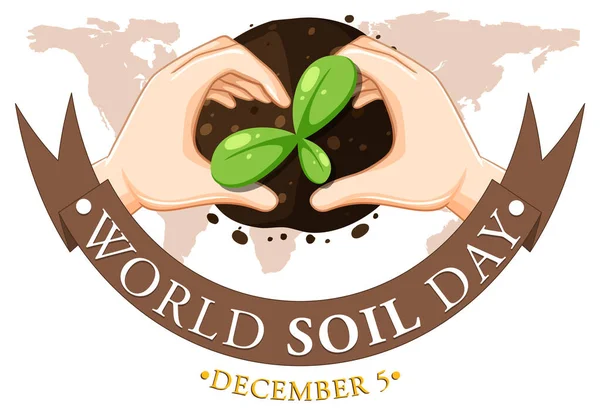 stock vector World Soil Day Banner Design illustration