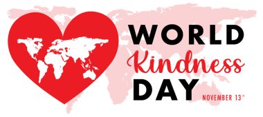 World Kindness Day Poster Design illustration