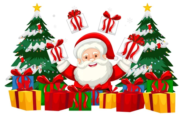 Happy Santa List Day Banner Design Illustration — Stockvektor