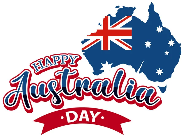 Днем Прапора Австралії — стоковий вектор