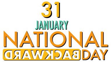 Ulusal geçmişe dönük pankart tasarımı illüstrasyonu