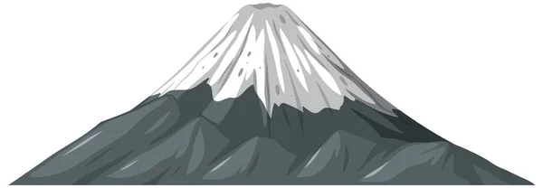 Fujisan Iconic Symbol Japan Vector Graphic Illustration — ストックベクタ