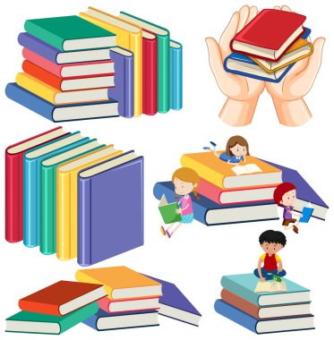 Kitap koleksiyonu örnekleme yığınları