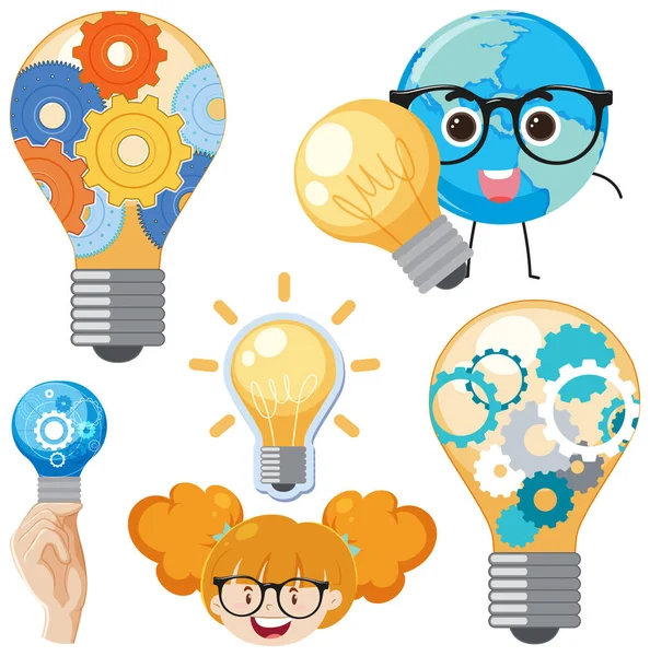 Ikona Innowacyjności Logo Kreatywności Ilustracja — Wektor stockowy
