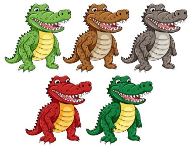 Komik Çizgi Film Biçiminde Timsah