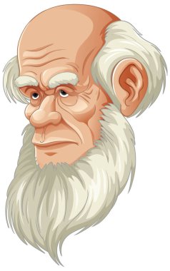 Şirin köpek çizgi film karakteri çizimi