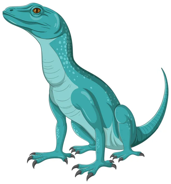 恐竜のイラストに似た爬虫類の生き物 — ストックベクタ