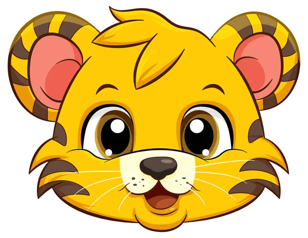 Символ Маленького Симпатичного Тигра — стоковый вектор