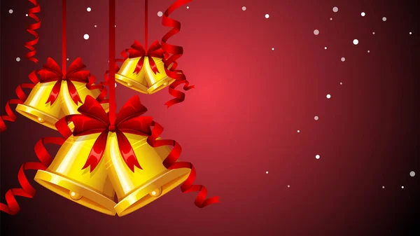 Vibrant Joyful Christmas Themed Background Adorned Shiny Ornament Decorations — Stock Vector