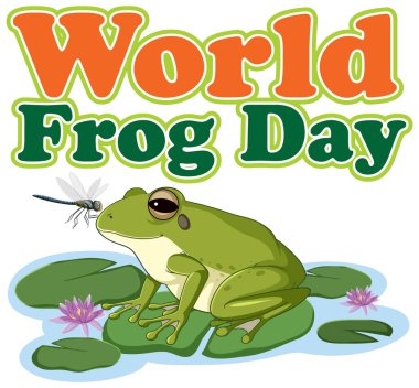 Dünya Kurbağa Günü 'nde yeşil kurbağa sinek yakalıyor.