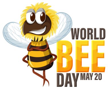 Dünya Arı Günü 'nü tanıtan çizgi film karakteri