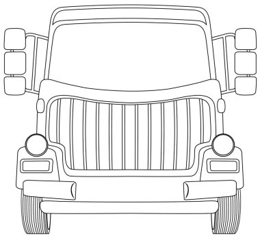 Siyah-beyaz çizgili haşin bir cip sanatı