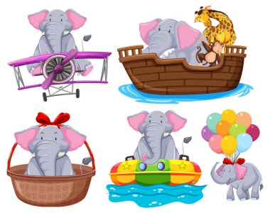 Filler farklı eğlenceli ve eğlenceli maceraların tadını çıkarıyorlar.