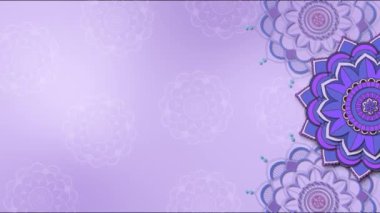 Canlandırılmış çiçekler ekran boyunca açar ve genişler..