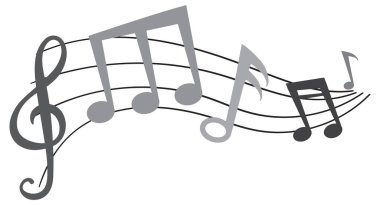 Bir kadrodaki notaların çizimi