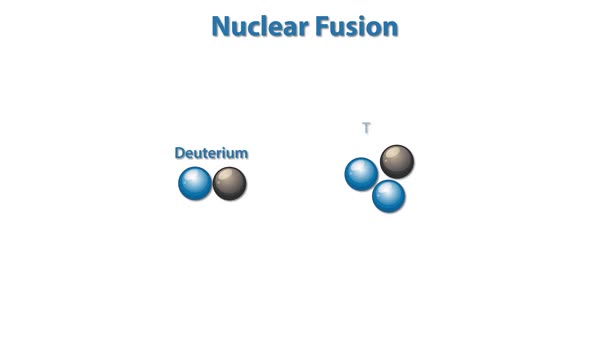Слияние дейтерия и трития высвобождает энергию