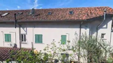 Dağlı Varenna 'nın panoramik manzarası